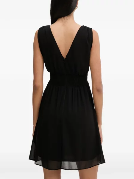Rochie mini Morgan cu volane negru