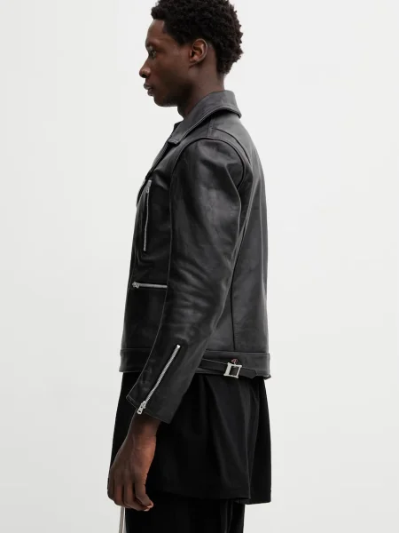 NEIGHBORHOOD geacă ramones de piele LEATHER RIDERS JACKET