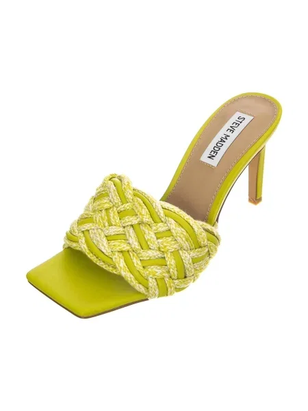 Klapki Steve Madden żółte