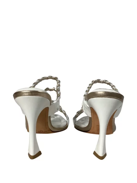 Sandale Alexandre Birman din piele alb