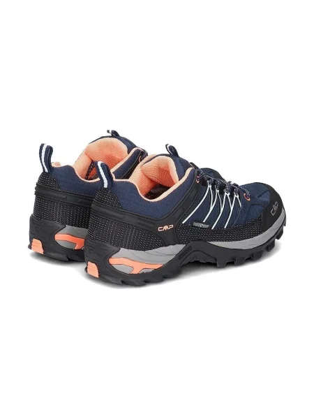 Dámske trekové topánky CMP Rigel Low blue/giada/peach modrá