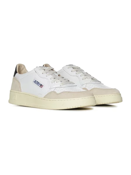 Sneakersy Autry skórzane białe