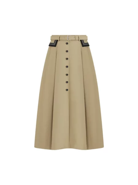 Spódnica Dior beżowa