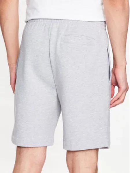 Lacoste Trenirka kratke hlače z bombažem siva