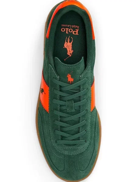 Замшевые кроссовки Polo Ralph Lauren