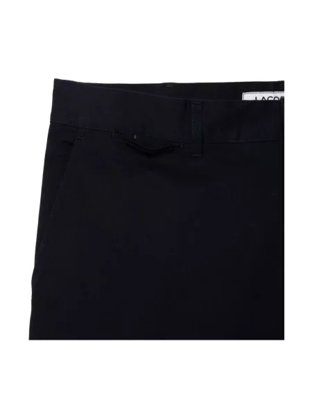 Szorty Lacoste ze stretchu niebieskie
