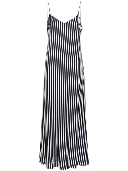 Rochie maxi Tommy Hilfiger fără mâneci de costum albastru