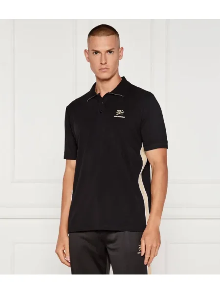 Karl Lagerfeld Polo negru