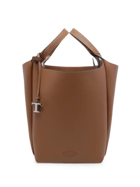 Geantă Tod's din piele maro