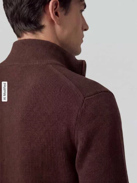 Kardigan rozpinany o kroju regular fit z czystej bawełny model DANE' Selected