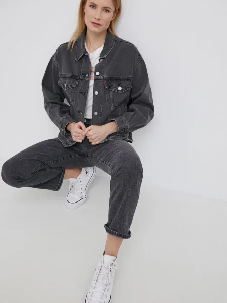 Levi's® Дънково яке черен