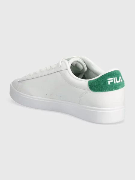 Кожаные кроссовки Fila зеленые