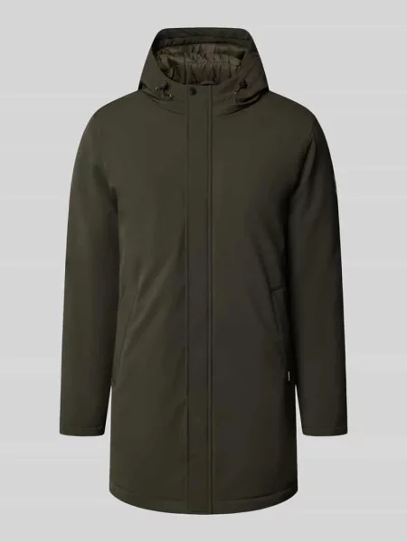 Parka o kroju regular fit z kapturem model ‘Madeston’ Matinique oliwkowa