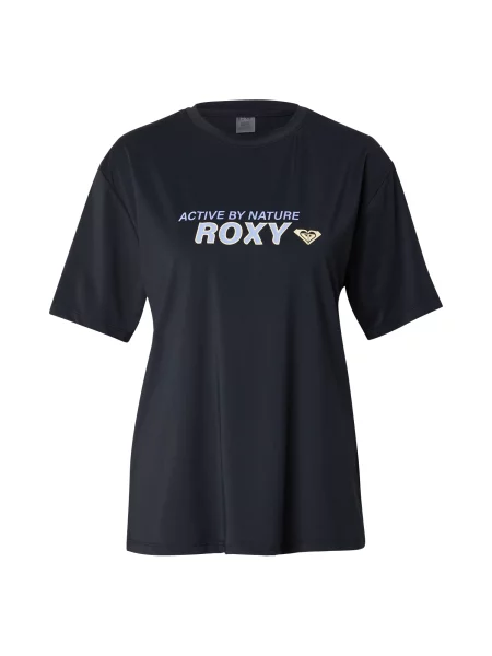 ROXY Tricou BOUND SPI albastru deschis / galben pastel negru