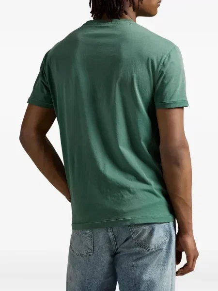 Cămașă Polo Ralph Lauren fără mâneci din piele cu imagine roz