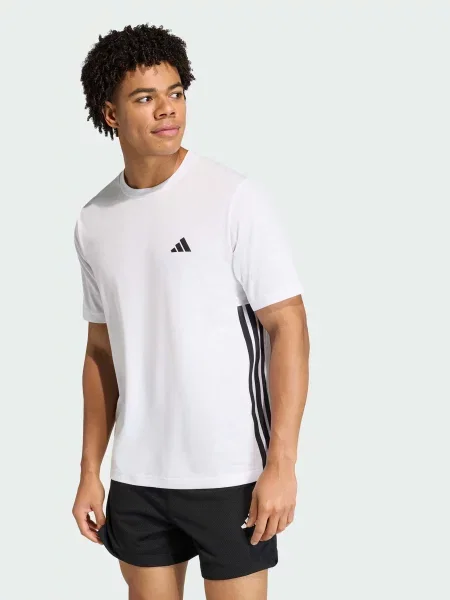 Спортивна футболка adidas Adidas Essentials перероблений білий