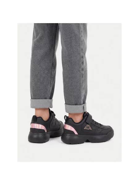 Sneakersy Kappa czarne