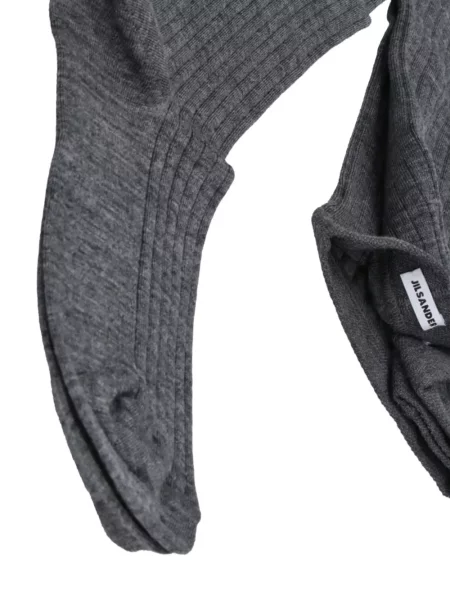 Dresuri Jil Sander de lână gri