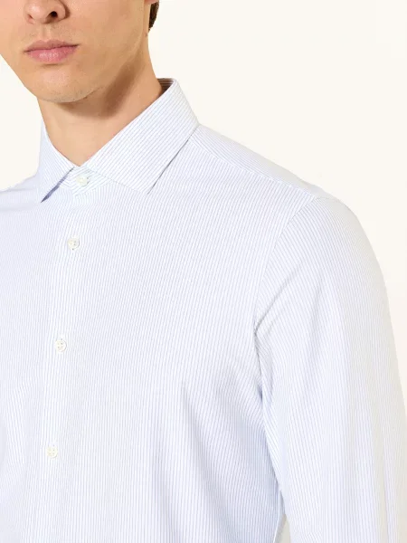 Tommy Hilfiger Košile Slim Fit tmavě modrá bílá