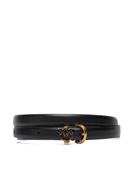 PINKO Curea de Damă Tamboril Belt negru