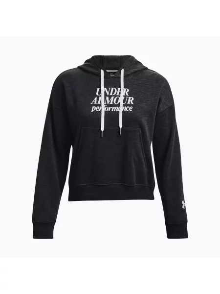 Under Armour Essential Script mikina s kapucí černá