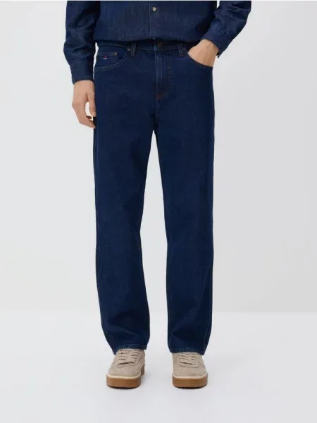 Reserved Blugi straight fit bleumarin