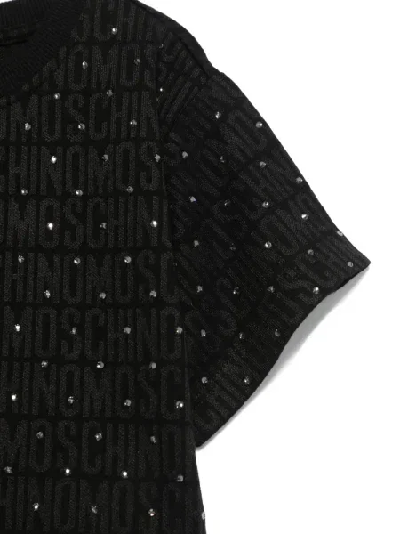 Dětské tričko Moschino černé