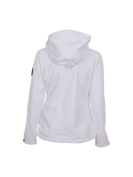Geacă Peak Mountain softshell alb