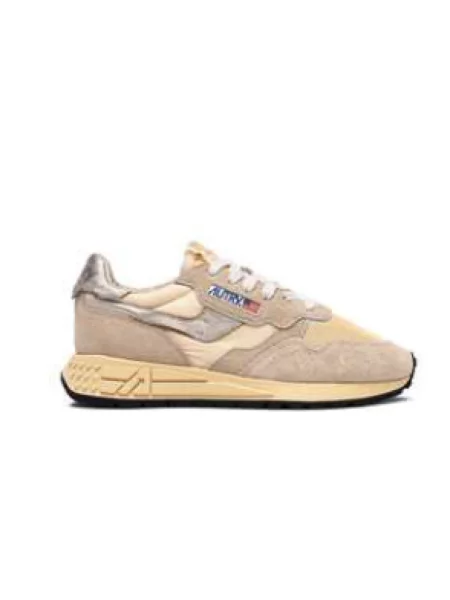 Sneakersy Autry zamszowe szare