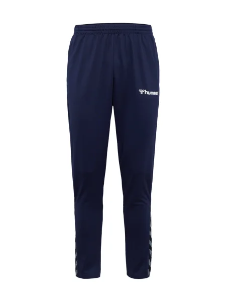 Hummel Pantaloni sport bleumarin / gri / alb