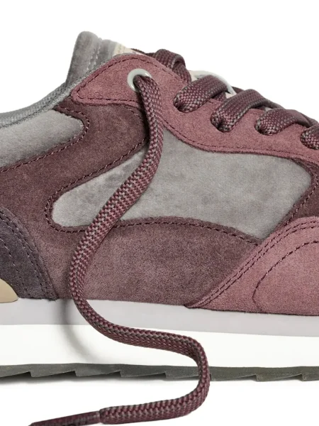 Sneakerși Hoff cu șireturi din dantelă violet