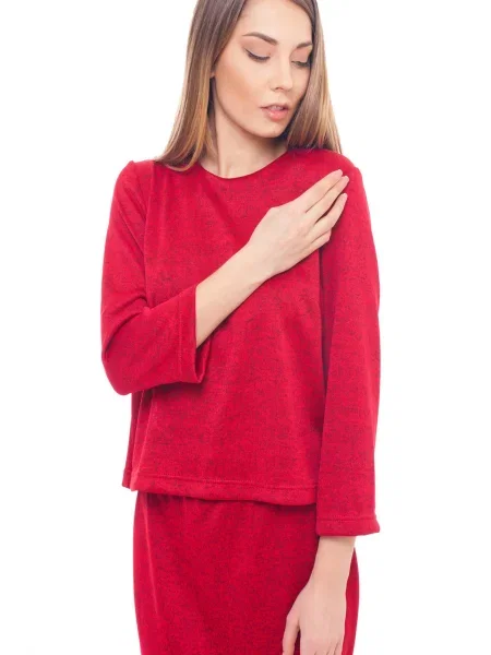 Блуза LadyLike червоний