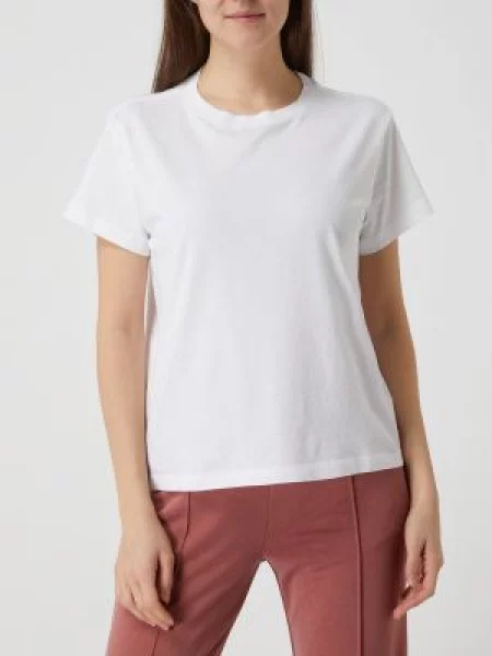 T-shirt z bawełny bio Marc O'polo biała