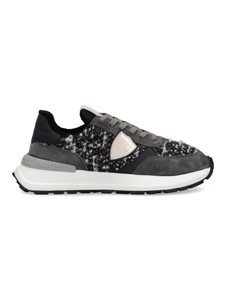 Buty do biegania Philippe Model zamszowe do biegania czarne