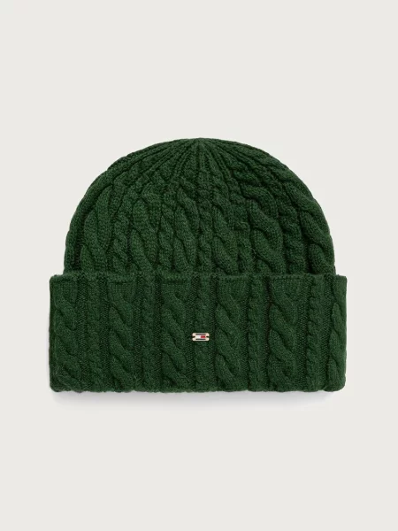 TOMMY HILFIGER Căciulă închis verde