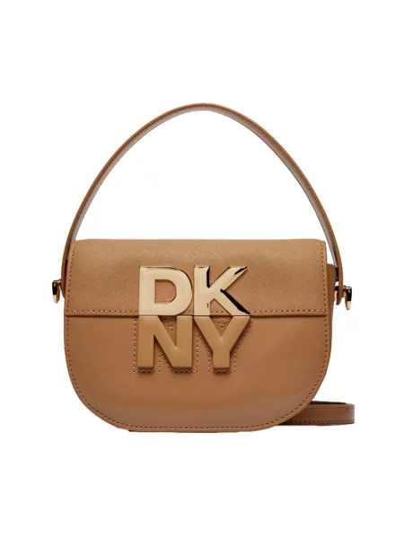 Geantă DKNY maro