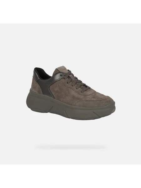 Sneakerși Geox maro