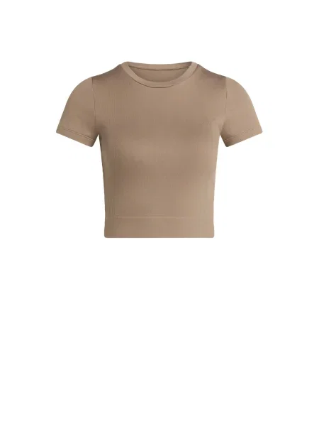 ADIDAS PERFORMANCE Funkční tričko Essentials cappuccino hnědé