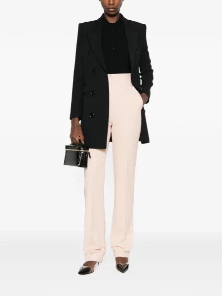 Pantaloni Elisabetta Franchi cu talie înaltă