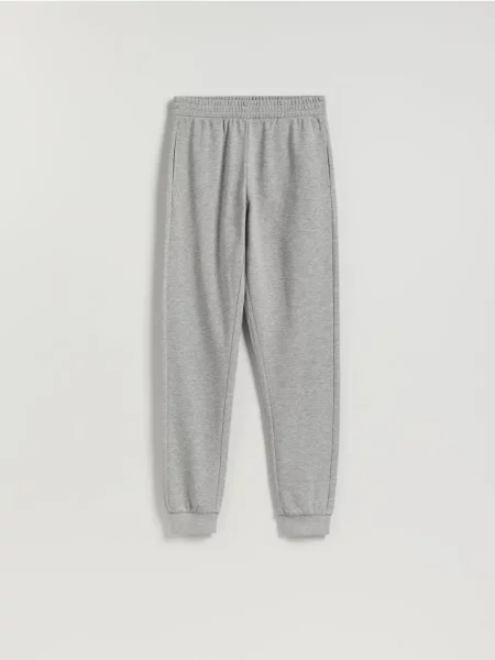 Reserved Довгі спортивні штани світло-сірий сірі