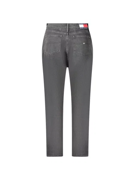 Jeansy Tommy Hilfiger Mom czarne
