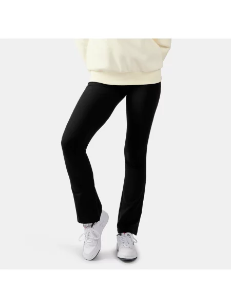 Reebok Rozkloszowane legginsy Tara Small Logounisex Black Size: czarne