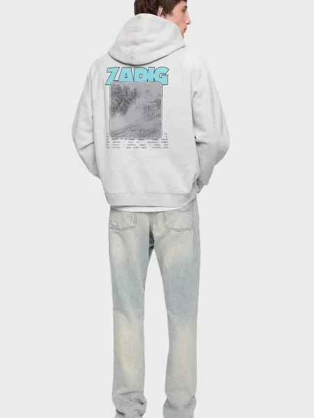 Худі Zadig&voltaire сіре