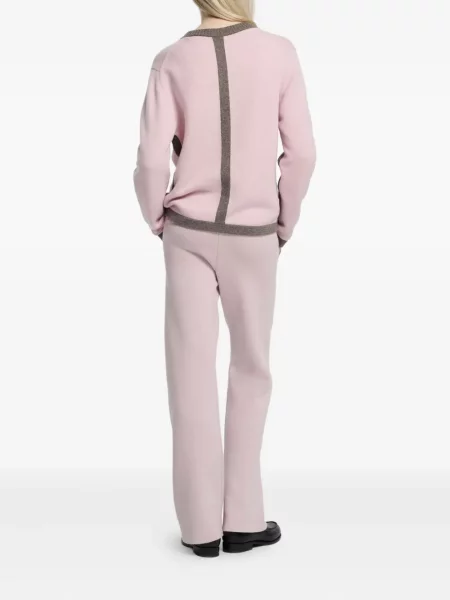 Pantaloni Barrie roz