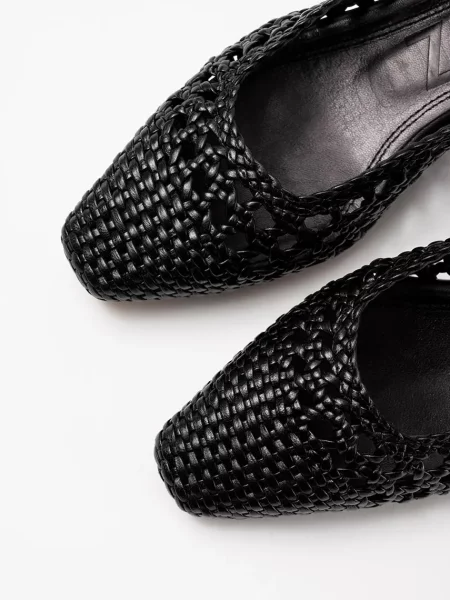 Кожаные туфли Souliers Martinez с открытой пяткой