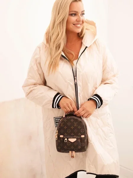 Geacă Kesi Włoski cu glugă negru