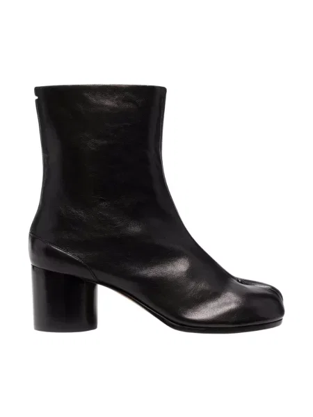 Botki Maison Margiela skórzane czarne