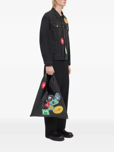 Geacă de blugi Mm6 Maison Margiela albastru