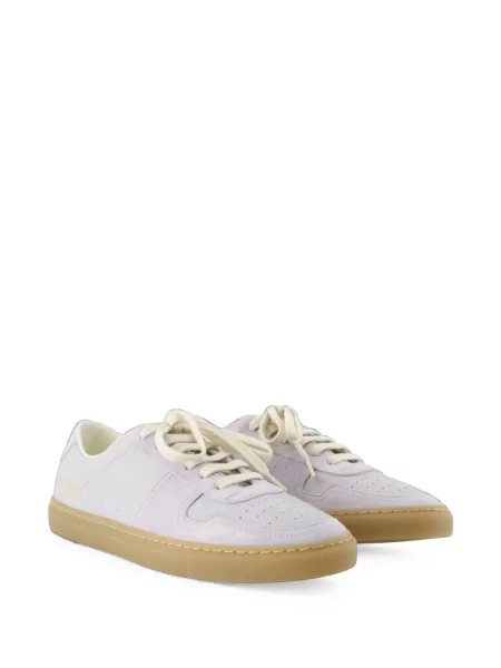 Sneakerși Common Projects din piele violet