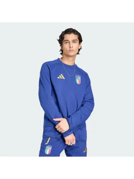 Bluza Italy Tiro Travel Crew niebieska